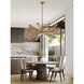 Keanu 24 Light 40.25 inch Patina Brass Chandelier Ceiling Light