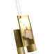 Canada LED 11 inch Satin Brass Pendant Ceiling Light