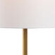 Underwood 22 inch 100.00 watt Gold Table Lamp Portable Light