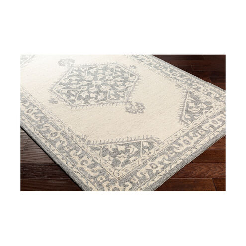 Granada 96 X 30 inch Medium Gray/Beige/Charcoal Rugs