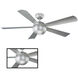 Orb 62 inch Automotive Silver Ceiling Fan in 2700K