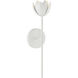 Vintage LED 5 inch White Wall Sconce Wall Light