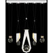 Aria 10 Light 43 inch White Pendant Ceiling Light