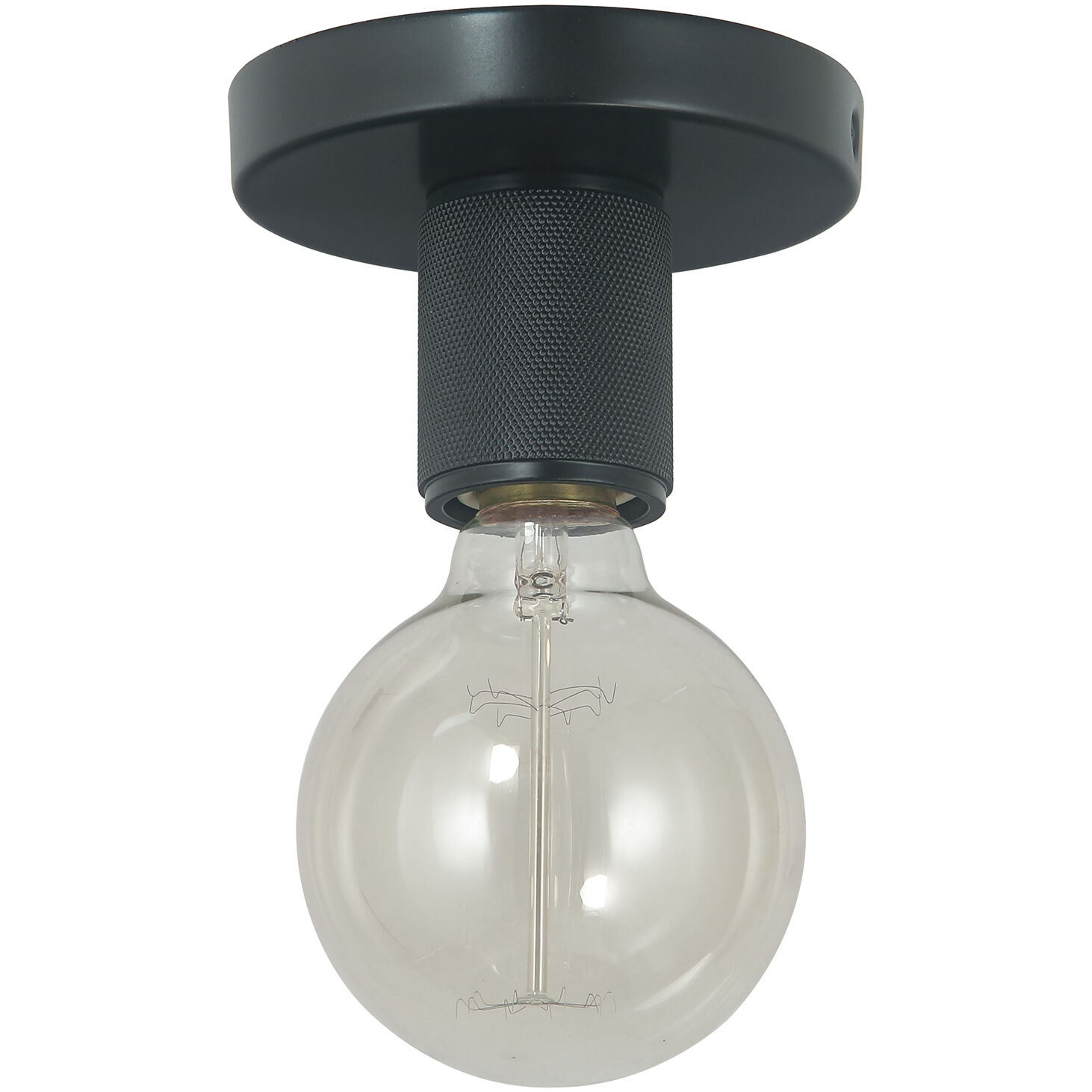 Dainolite Roswell 1 Light Flush Mount in Aged Brass RSW 41FH AGB