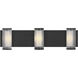 Kelly Wearstler Esfera Wall Sconce Wall Light in Nightshade Black