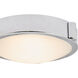 Halo LED 8 inch Chrome Flush Mount Ceiling Light