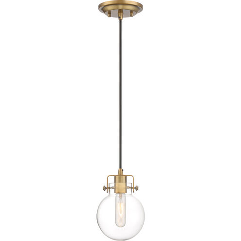 Sidwell 1 Light 6 inch Weathered Brass Mini Pendant Ceiling Light