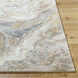 Kavita 108 X 72 inch Khaki / Prairie Dust / Ash / Nickel Handmade Rug in 6 x 9