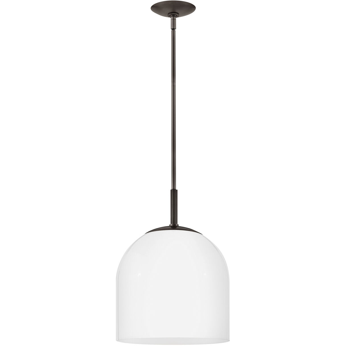 Willa 1 Light 12 inch Black Oxide Pendant Ceiling Light, Semi-flush Mount