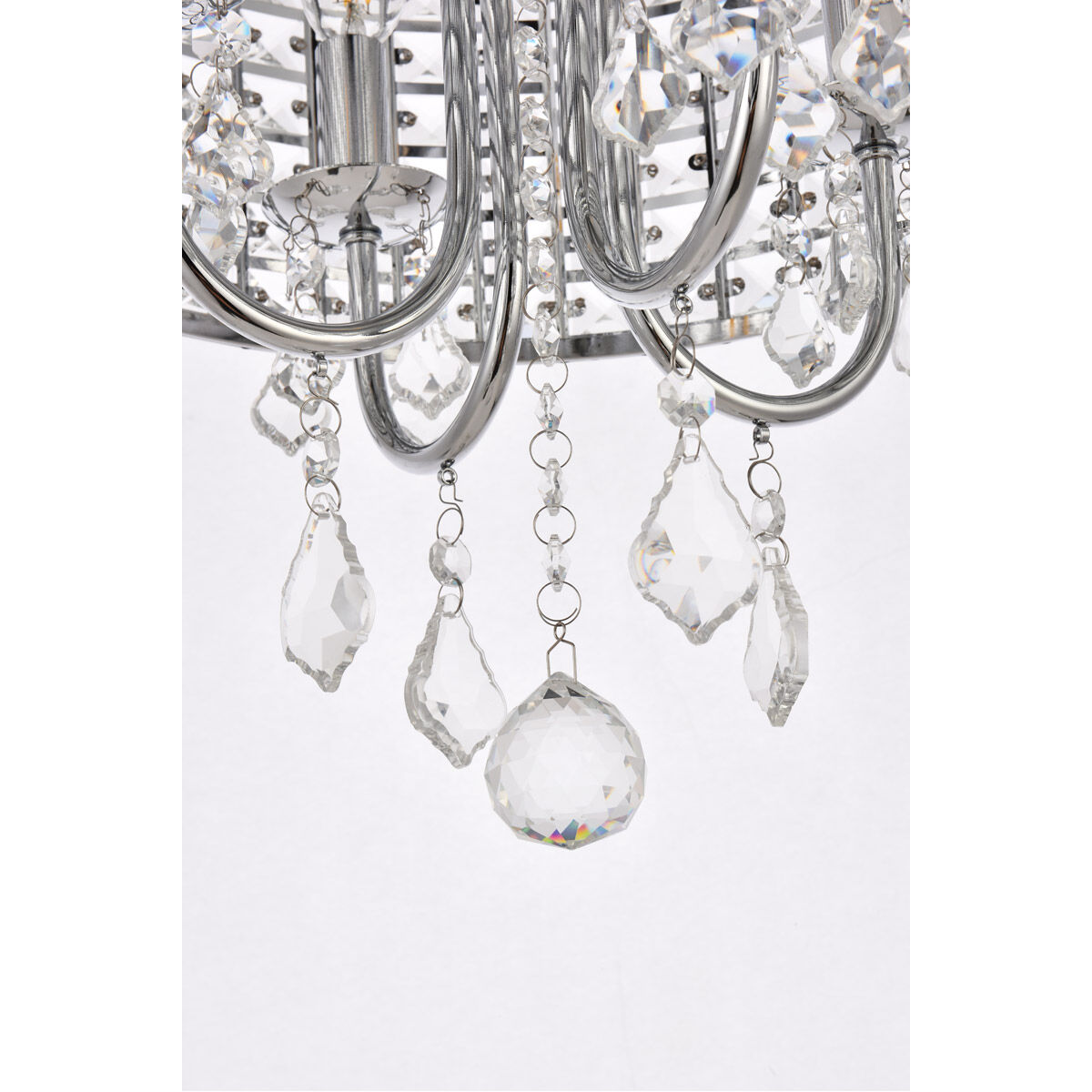 Elise 4 Light 14 inch Chrome Pendant Ceiling Light