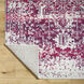 Harput 87 X 31 inch Burgundy Rug in 2.5 x 8, Runner