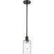 Ballston Candor LED 5 inch Oil Rubbed Bronze Pendant Ceiling Light in Clear Waterglass, Ballston