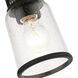 Lawrenceville 1 Light 5 inch Black Flush Mount Ceiling Light