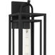 Jayce 1 Light 19 inch Matte Black Outdoor Wall Lantern