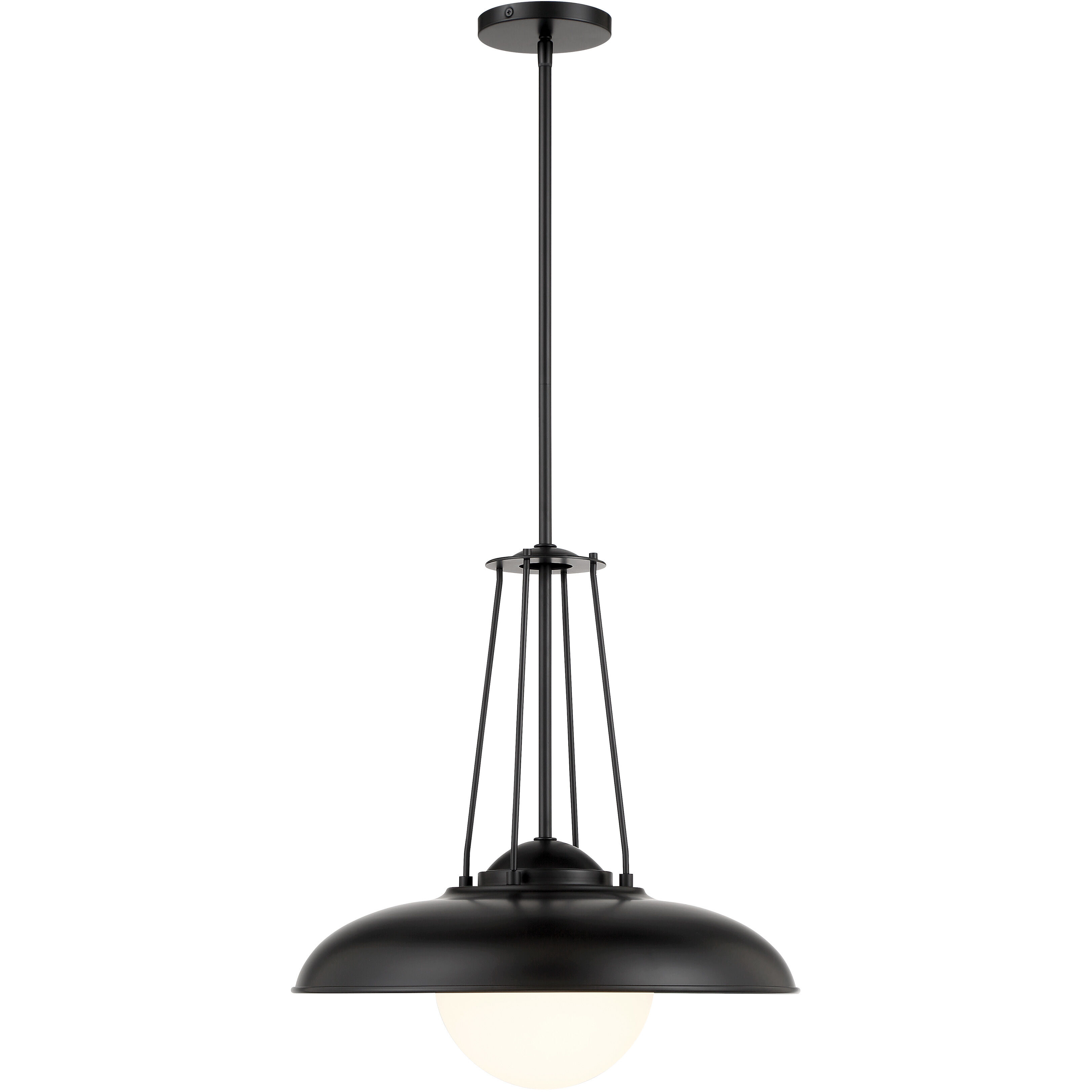 Schooner Ridge 1 Light 18.13 inch Coal Pendant Ceiling Light