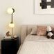 Duo LED 6 inch Brushed Brass Sconce Wall Light