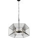 Arcade 6 Light 24 inch Carbon Pendant Ceiling Light