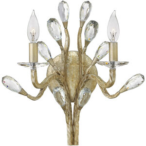 Eve LED 14.25 inch Champagne Gold Sconce Wall Light