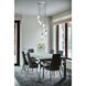 Arden 7 Light 18 inch Brushed Nickel Chandelier Ceiling Light