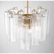 Torvento 6 Light 17.75 inch Legacy Brass Pendant Ceiling Light