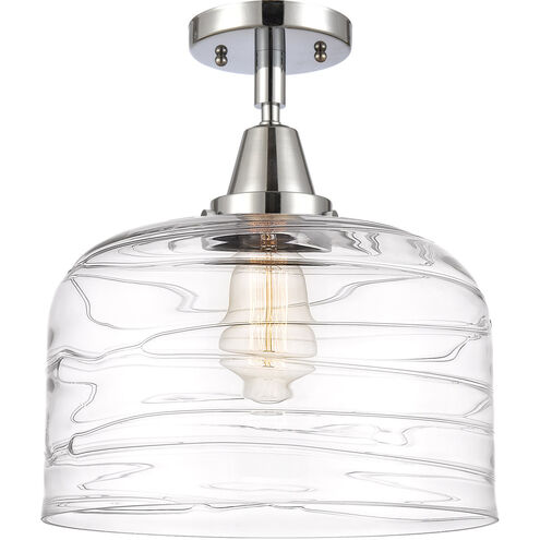 Franklin Restoration Bell 1 Light 12 inch Polished Chrome Flush Mount Ceiling Light
