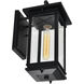 Oakwood 1 Light 14 inch Black Outdoor Wall Light