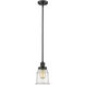 Franklin Restoration Canton 1 Light 6.5 inch Oil Rubbed Bronze Mini Pendant Ceiling Light in Incandescent, Clear, Franklin Restoration