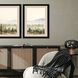 Landscapes Collection Block Profile In Dark Wood With Silver Lip Framed Art