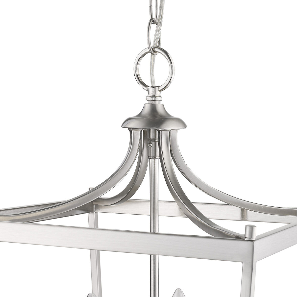 Kennedy 4 Light 13 inch Satin Nickel Chandelier Ceiling Light