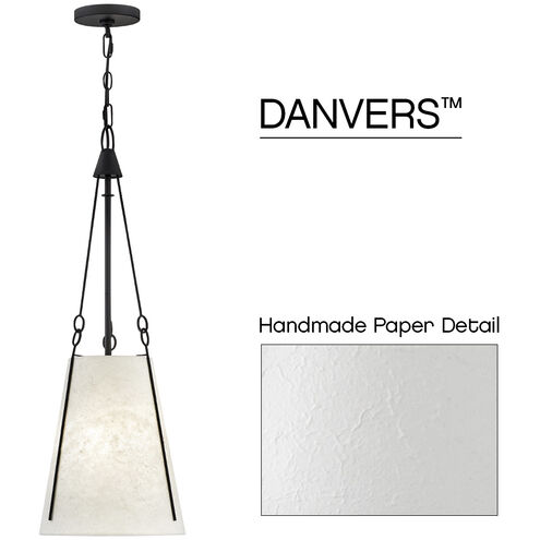 Danvers 1 Light 11 inch Black Pendant Ceiling Light