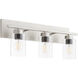 Carter 3 Light 22 inch Satin Nickel Vanity Light Wall Light