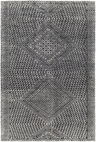 Livorno 132 X 96 inch Black Rug in 8 x 11, Rectangle