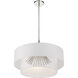 Gramercy 3 Light 21.88 inch Polished Nickel Pendant Ceiling Light