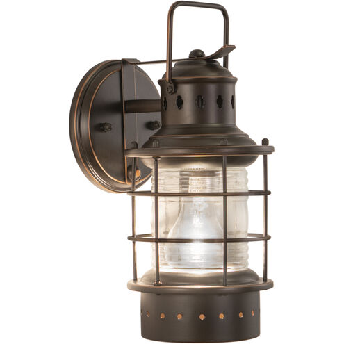 Hyannis LED 12.25 inch Burnished Bronze Outdoor Wall