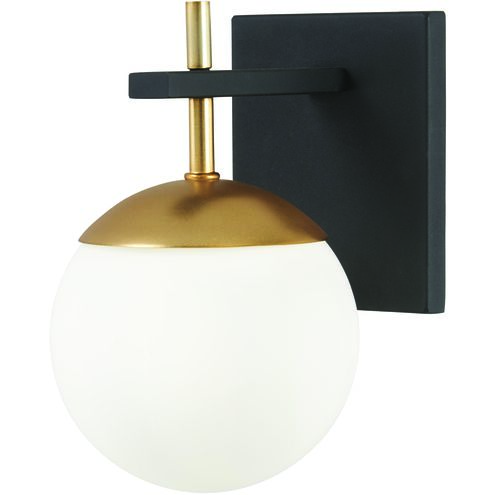 Alluria 1 Light 6 inch Weathered Black W/Autumn Gold Wall Sconce Wall Light