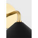 Marnie 1 Light 8 inch Aged Brass Wall Sconce Wall Light
