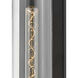 Pearson LED 22 inch Textured Black Outdoor Wall Mount Lantern, Large