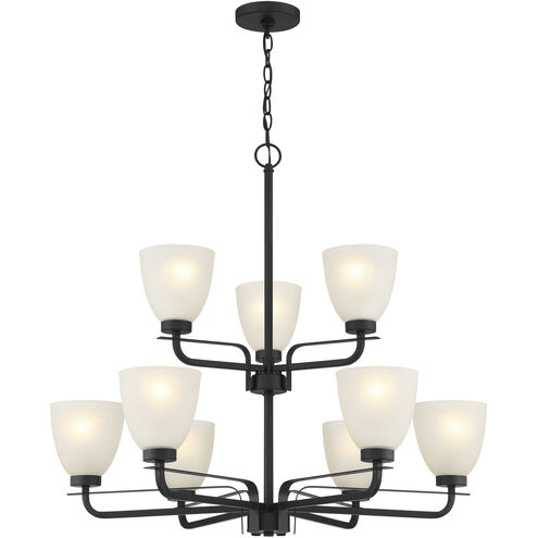 Kaitlen 9 Light 31 inch Coal Chandelier Ceiling Light