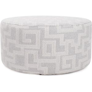 Syros Universal 18 inch Fog Outdoor Ottoman