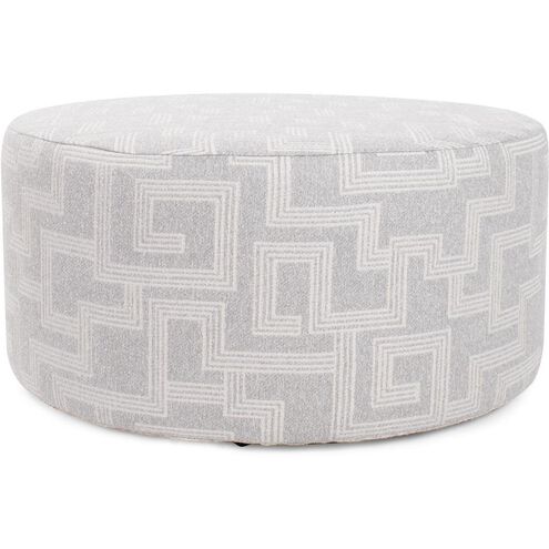 Syros Universal 18 inch Fog Outdoor Ottoman