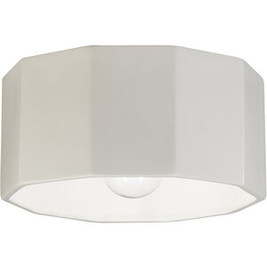 Radiance Collection 1 Light 12 inch Cerise Outdoor Flush-Mount