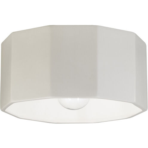 Radiance Collection 1 Light 12.25 inch Hammered Copper Outdoor Flush-Mount