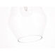Gene 1 Light 7 inch Black Pendant Ceiling Light