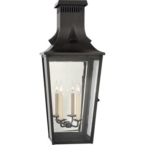 Chapman & Myers Belaire 2 Light 12.75 inch Outdoor Wall Light