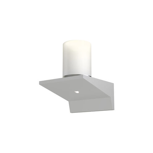 Votives LED 4 inch Bright Satin Aluminum ADA Wall Sconce Wall Light