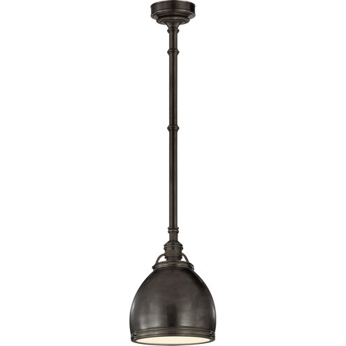 Chapman & Myers Sloane 1 Light 10 inch Bronze Pendant Ceiling Light