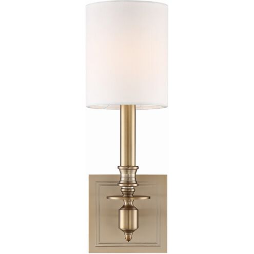 Lloyd 1 Light 4.5 inch Aged Brass Sconce Wall Light