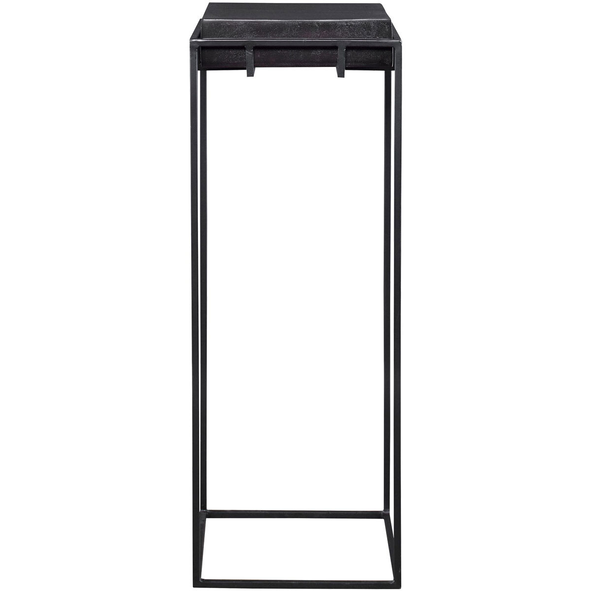 Telone 36 X 13 inch Dark Oxidized Black and Aged Black Pedestal, Large