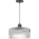 Nadine LED 11.75 inch Matte Black Pendant Ceiling Light