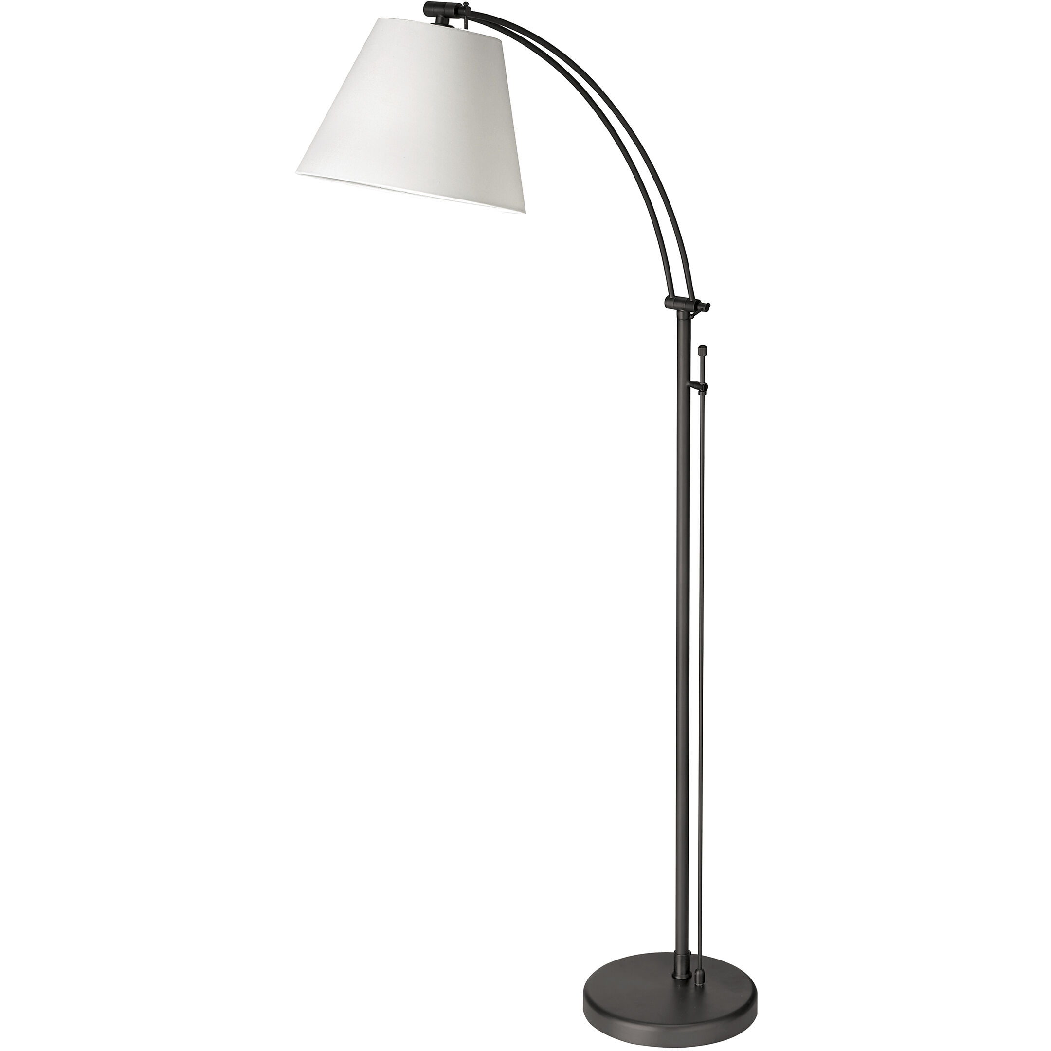 Felix 61 inch 100.00 watt Matte Black Decorative Floor Lamp Portable Light